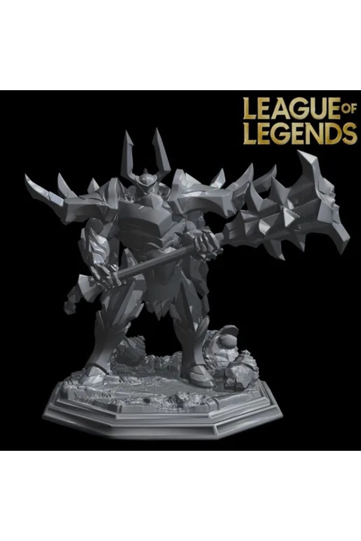 Internos Design LoL Mordekaiser Figürü - 15 cm