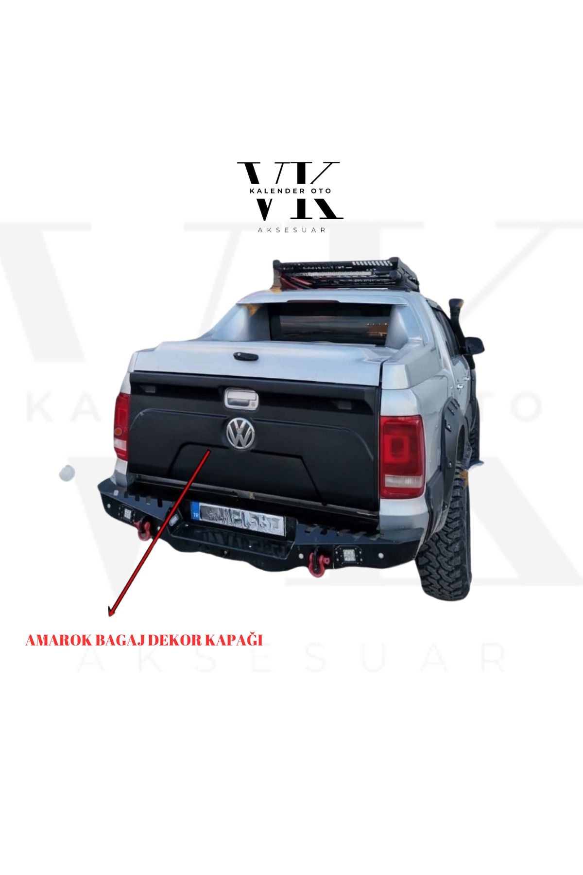 KALENDER OTO AKSESUAR VW AMAROK 2010> BAGAJ KAPLAMA SIYAH ARK07