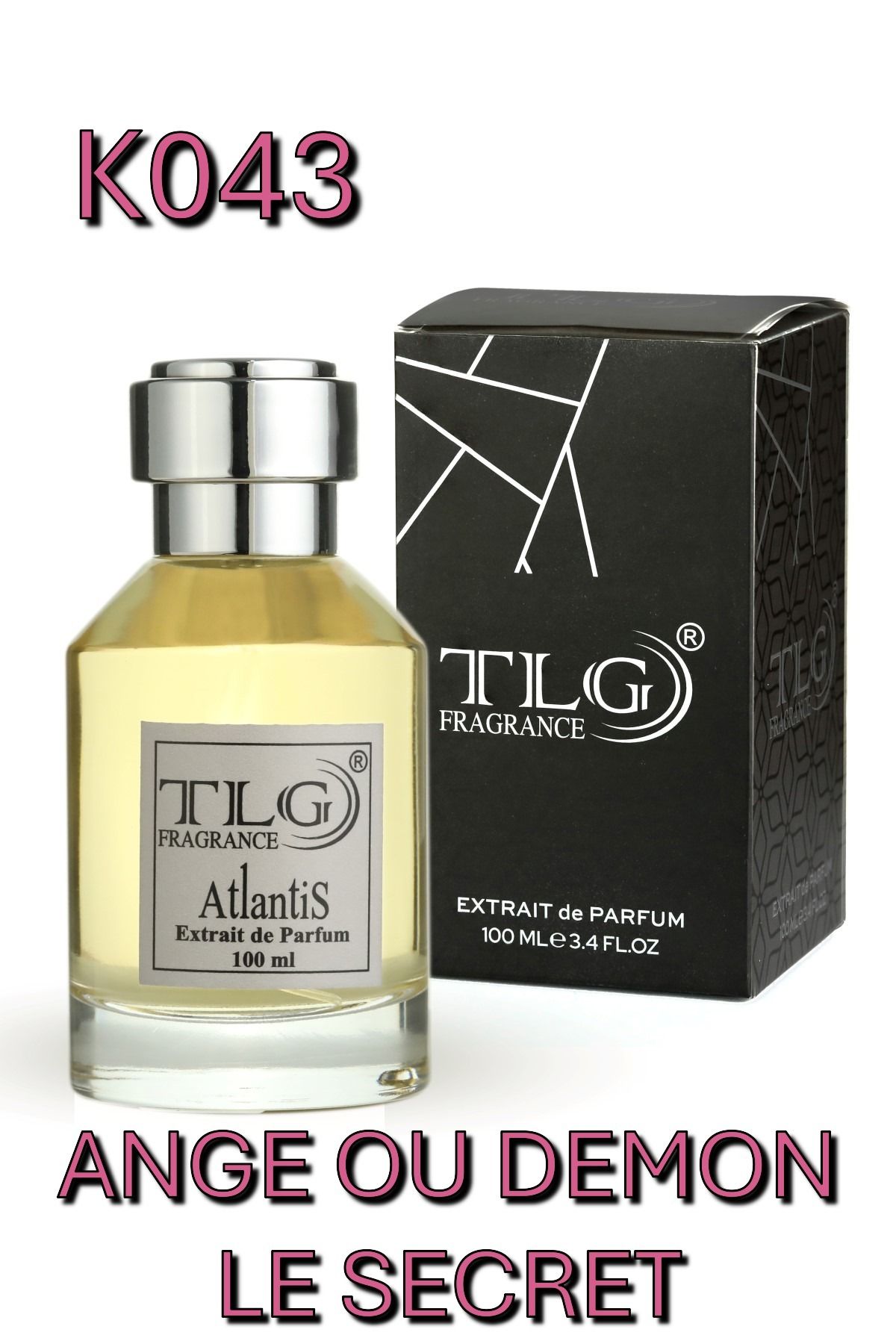 TLG K043 TLG Ange Ou Demon Le Secret Extrait Kadın Parfümü, 100 ml