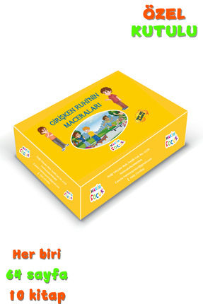 Hakim Çocuk Girişken Ruhi'nin Maceraları Hikaye Seti (3. ve 4. sınıf hikaye s...