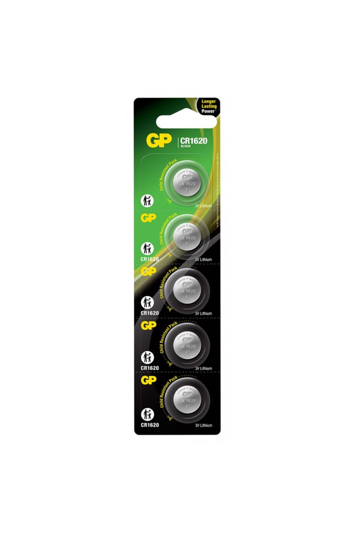 Serero Gp Cr1620 3 Volt Lityum Pil (5Li Paket)