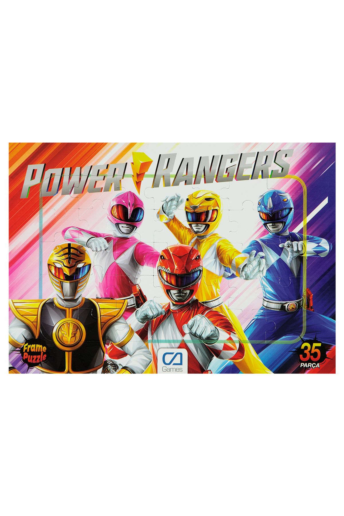 POWER RANGERS Frame Puzzle 35 Parça 3+ Yaş