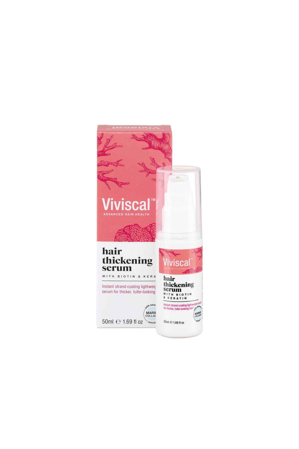 viviscal-Hair Thickening Leave-in Serum for Thicker & Fuller-Looking Hair, 50ml 1