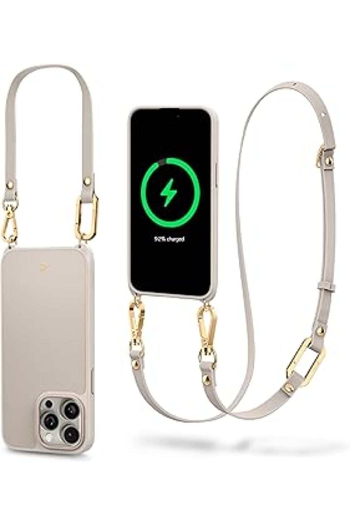 Ceet Markets Cyrill Ciel Iphone 15 Pro Kılıf Classic Charm Mag Magsafe Özellikli Cream - Acs06774