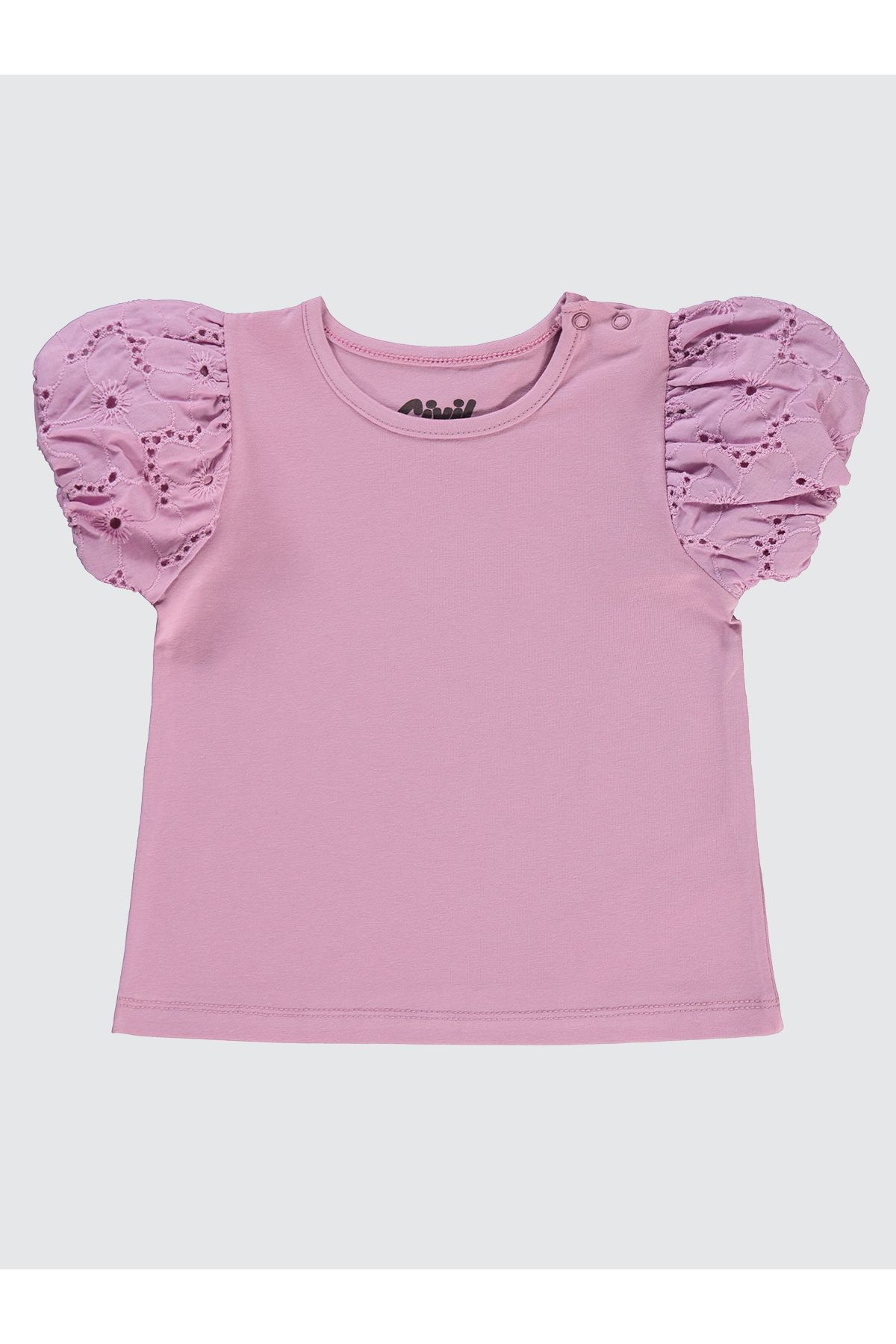 Civil Baby-6-18 Months Baby Girl Lilac T-Shirt 1