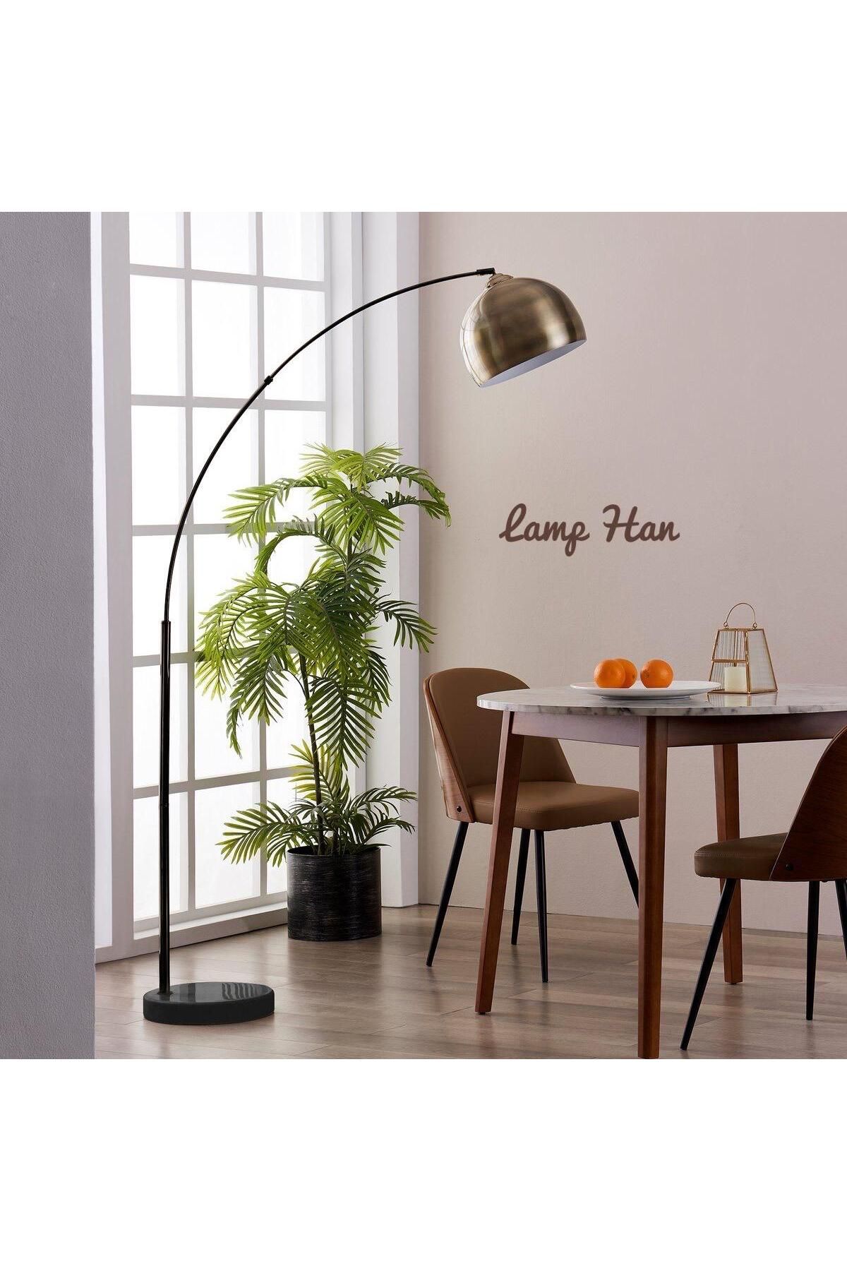 Lamp Han Deve Boynu Modern Dekoratif Özel Tasarım Olta Lambader