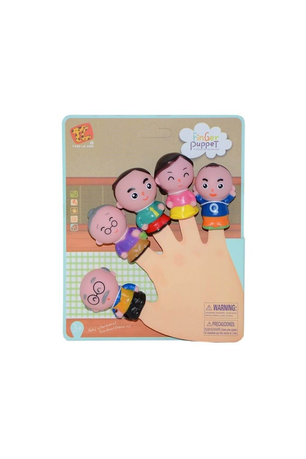 gcaksesuar Nessiworld Finger Puppet İnsan Figürlü Parmak Kuklası