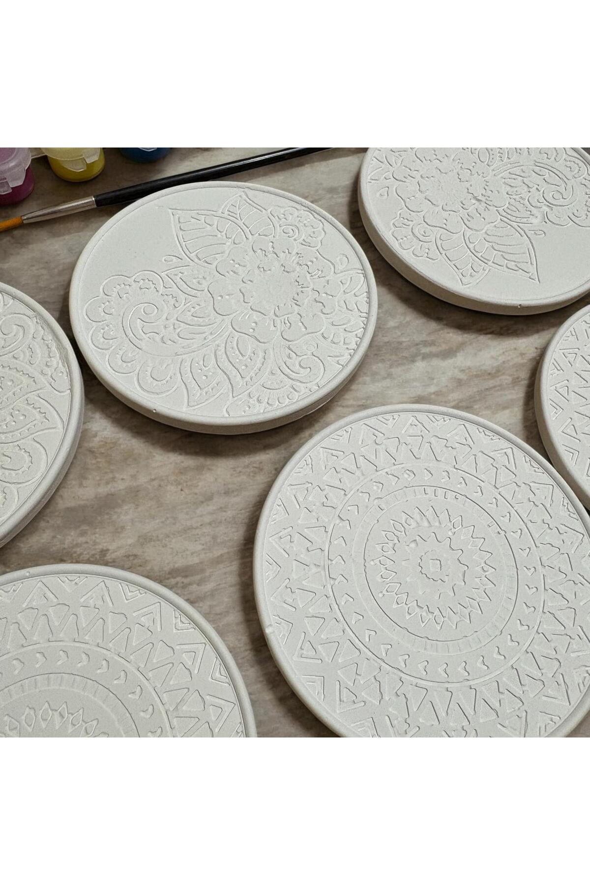 ست ۶ عددی زیرلیوانی‌های ماندالا، سرگرمی کودکان، هوبی، نقاشی