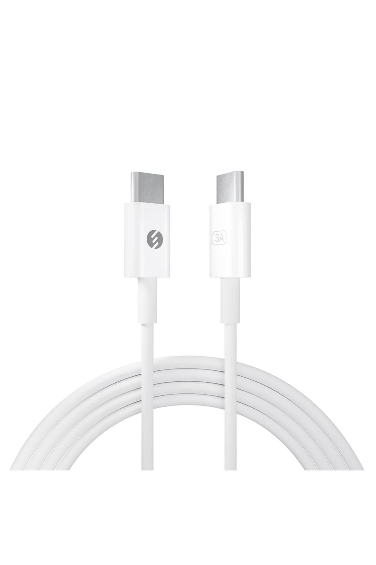 Vobotek Teknoloji S-link SL-C122 Type C to Type C Quick Super Charge 1M 3A Data ve Şarj Kablosu