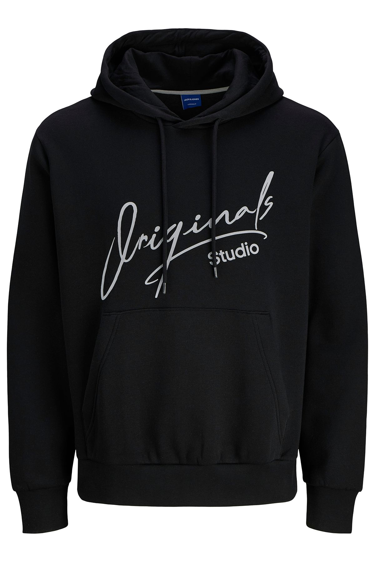 Jack & Jones Originals Jorsignature Pamuklu Relaxed Fit Kapüşonlu Baskılı Sweat Erkek SWEAT 12281990