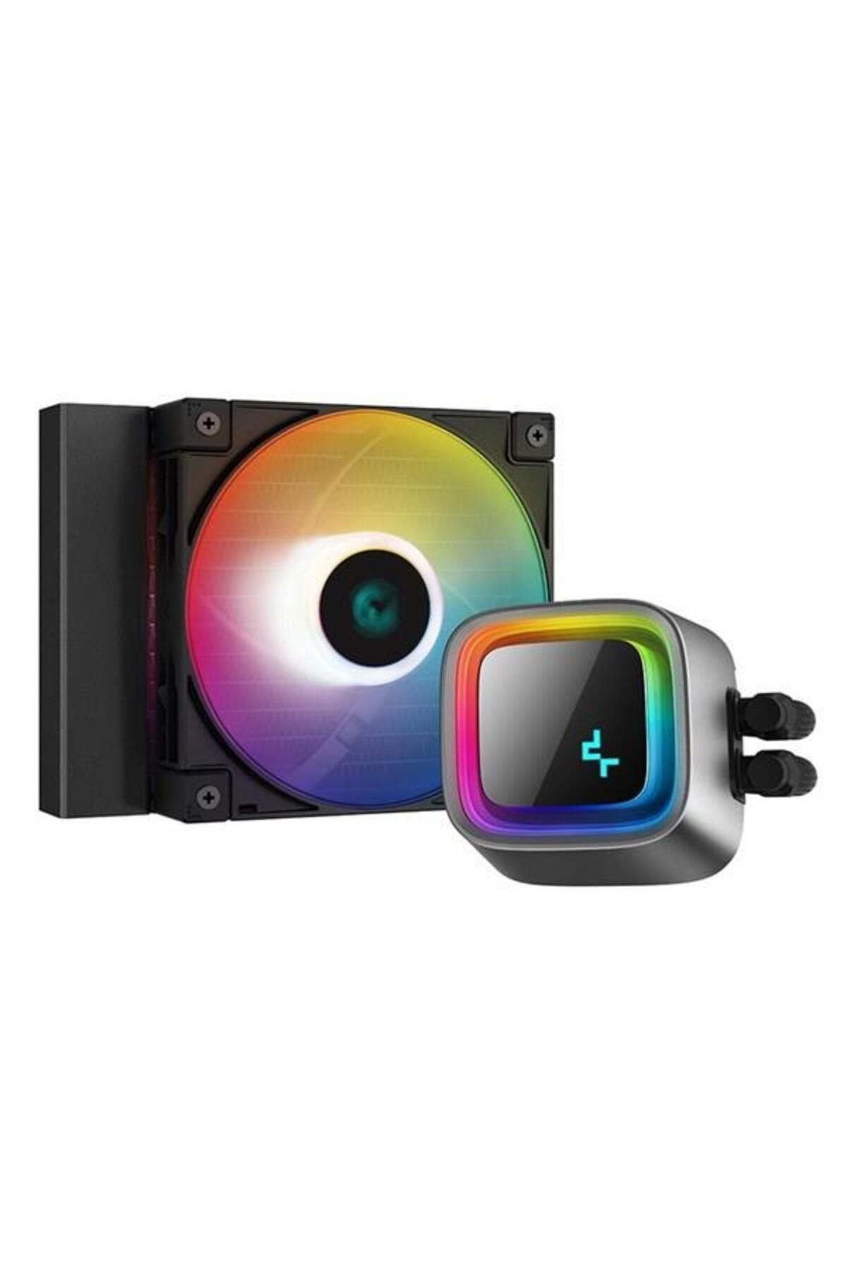 Hızlı Stok DEEPCOOL 120MM LS320 RGB AM5-1700P SIVI SOĞUTMALI İŞLEMCİ FANI