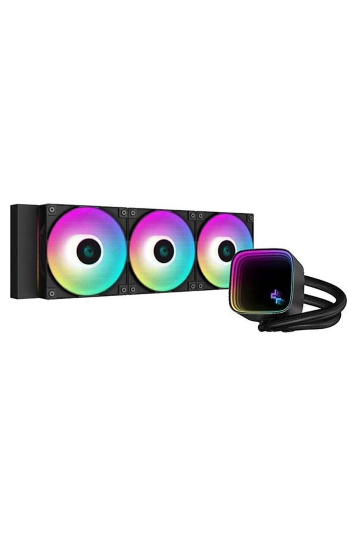 Hızlı Stok DEEPCOOL 360MM LS720-SE RGB AM5-1700P SIVI SOĞUTMALI İŞLEMCİ FANI