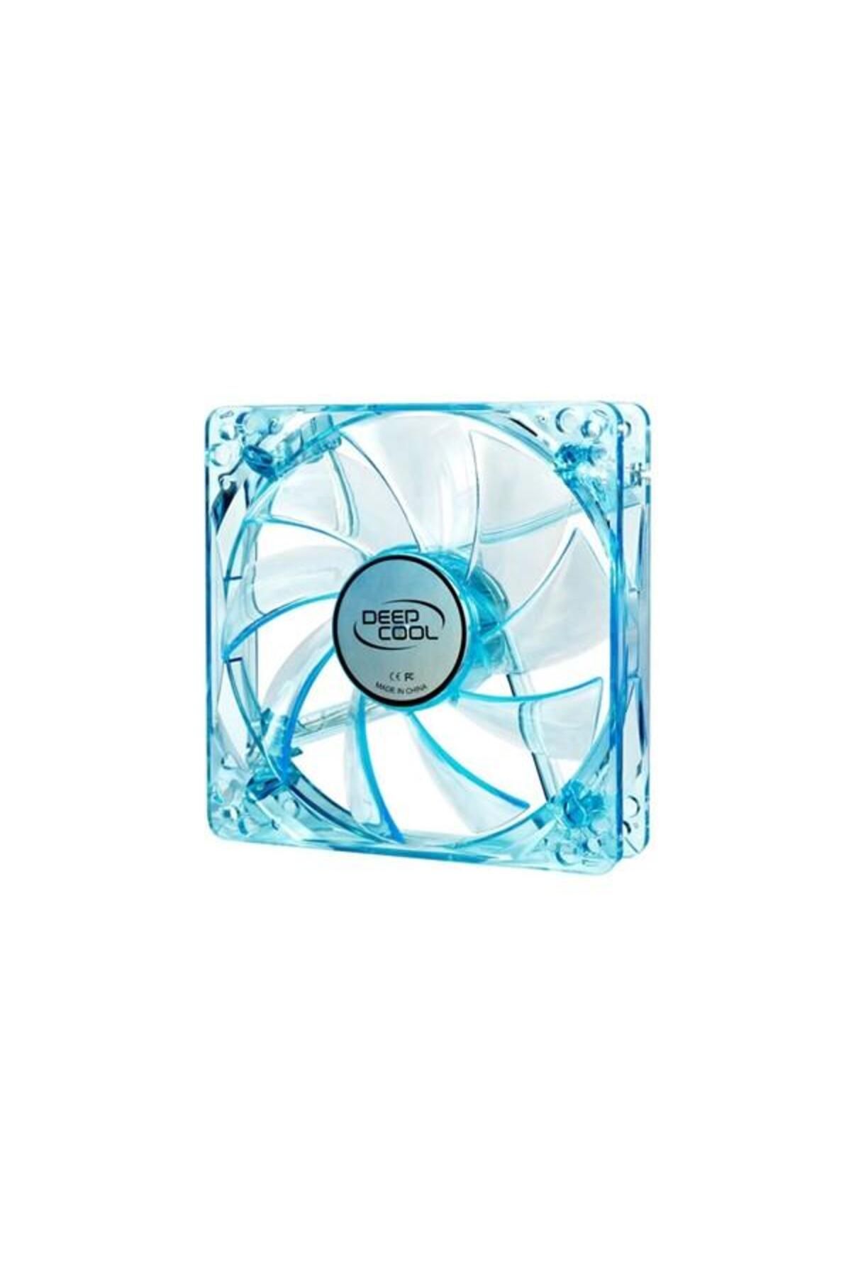 Genel Markalar DEEPCOOL XFAN120U-B/B Kırmızı Ledlı Kasa Fanı 120Mm