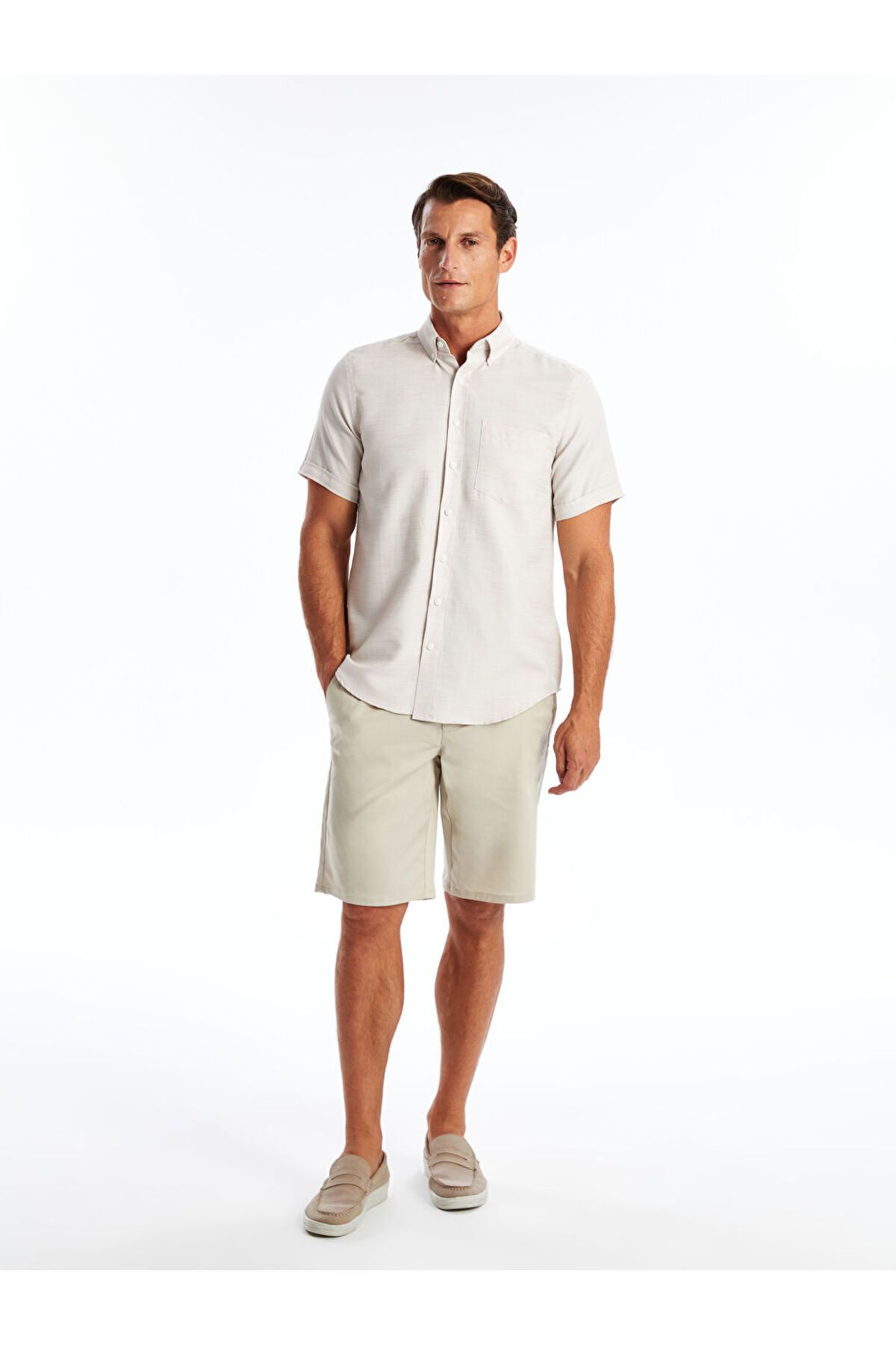LC Waikiki Yeni Sezon Standart Kalip Gabardin Erkek Sort - S4BR56Z8