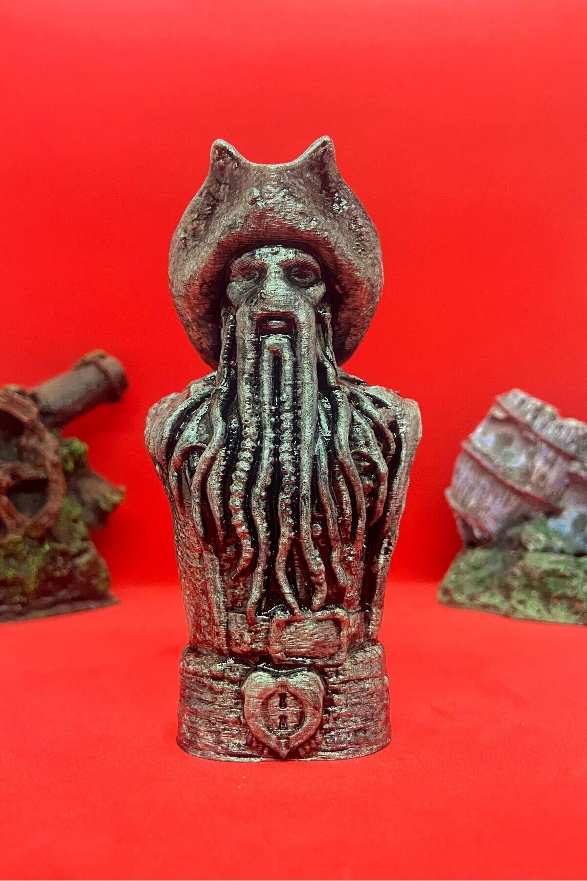 TatuCraft Karayip Korsanları Davy Jones Büst