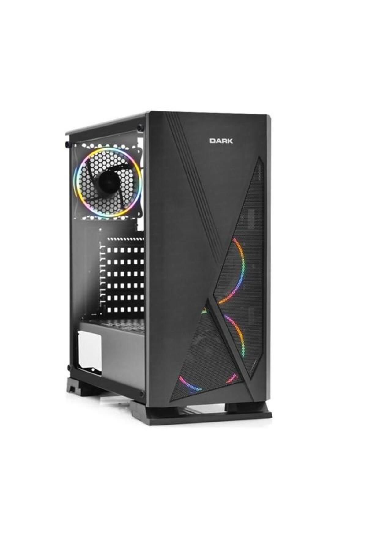 Hızlı Stok DARK RAIDER DKCHRAIDER POWERSIZ Gaming Mid-Tower PC Kasası