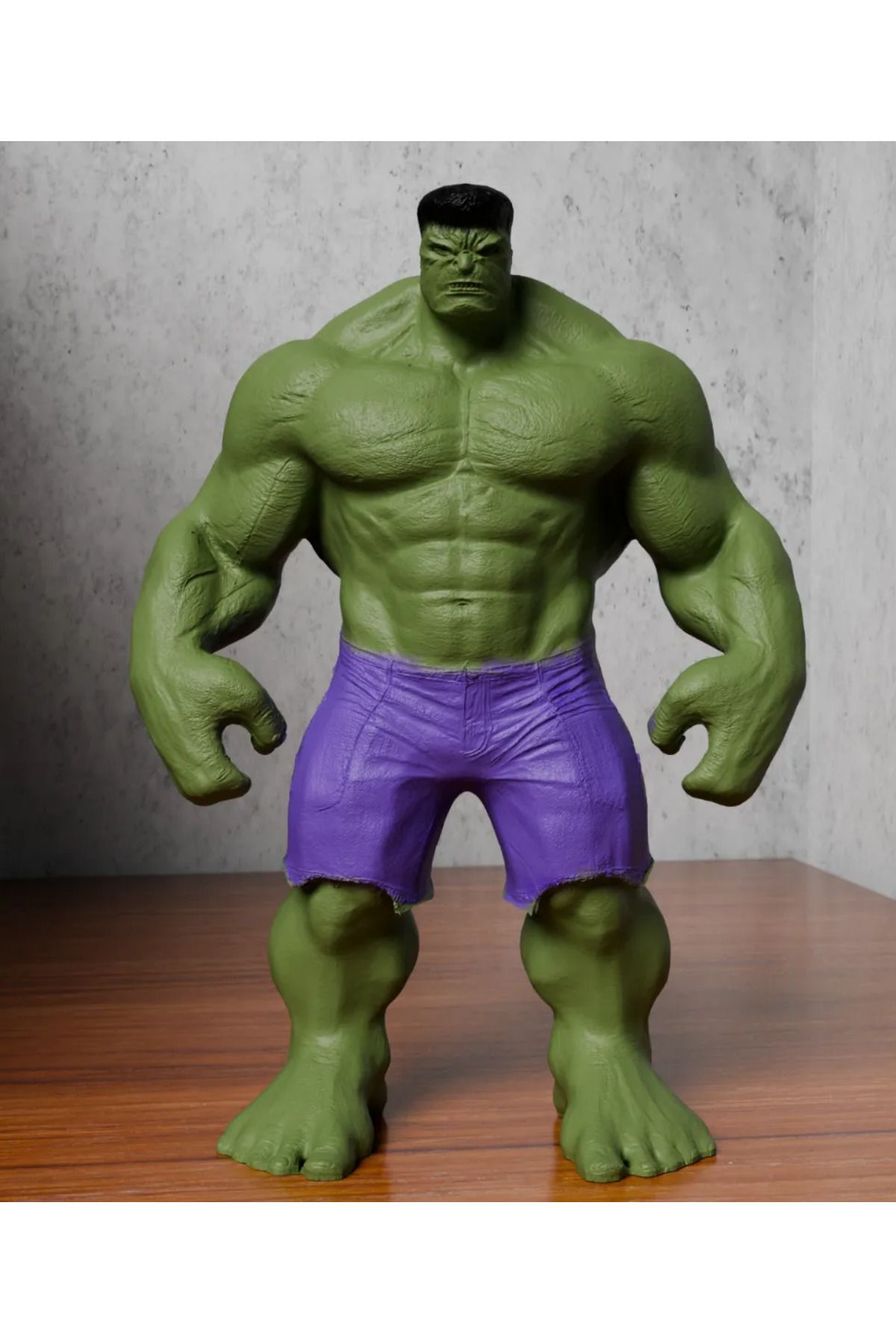 ES GRAFİK REKLAM Hulk Oyuncak Fi̇gür 3d Marvel