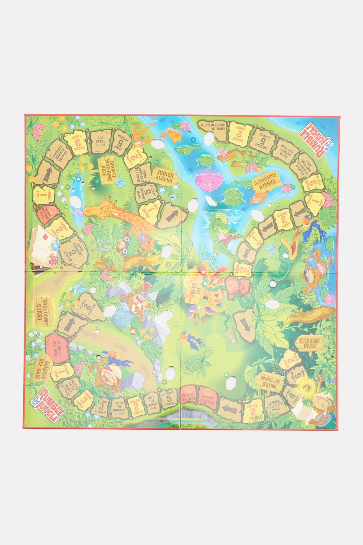 Tomy-Rumble In The Jungle Board Game, Orang 4