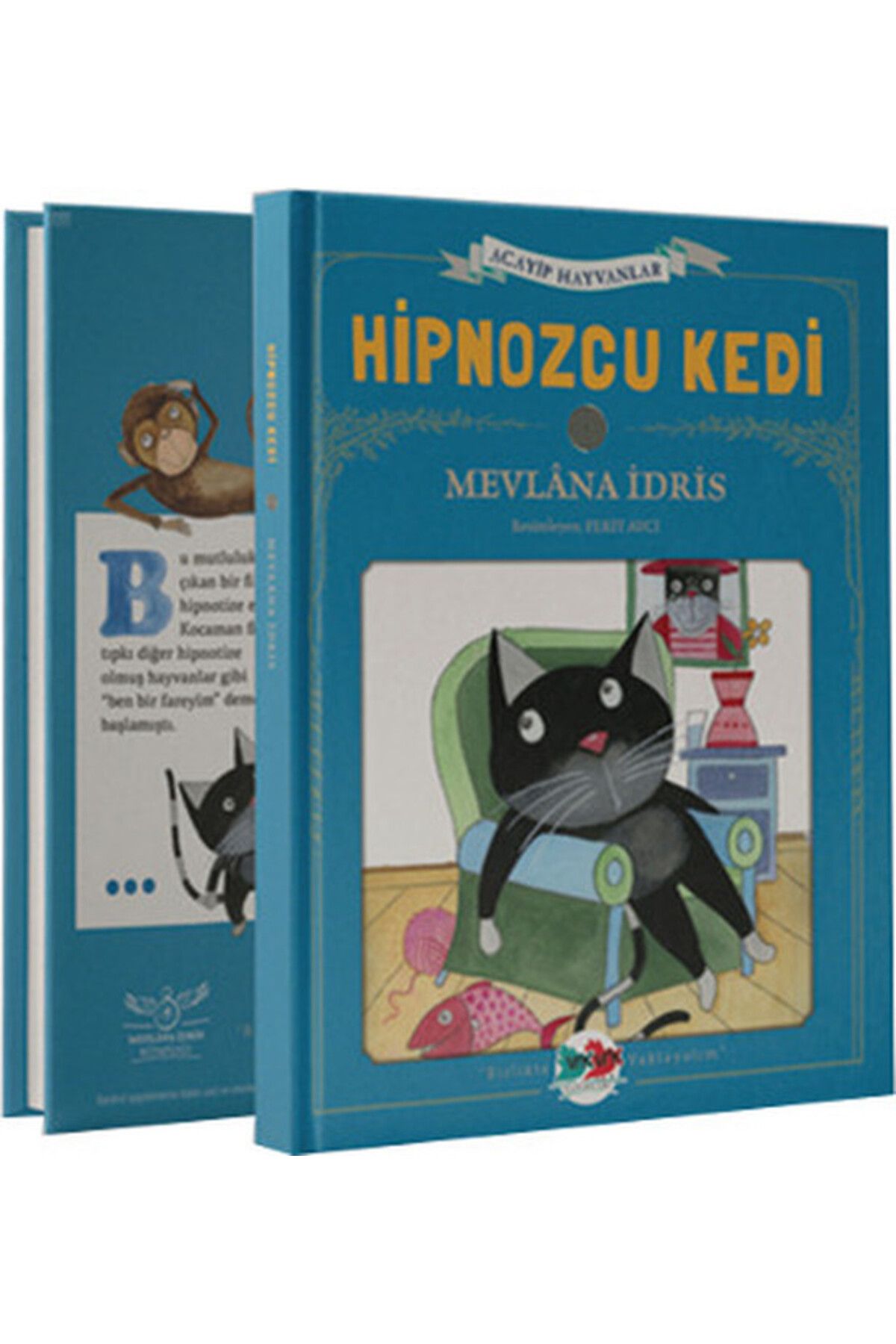 Türk Dil Kurumu Yayınları Acayip Hayvanlar - Hipnozcu Kedi