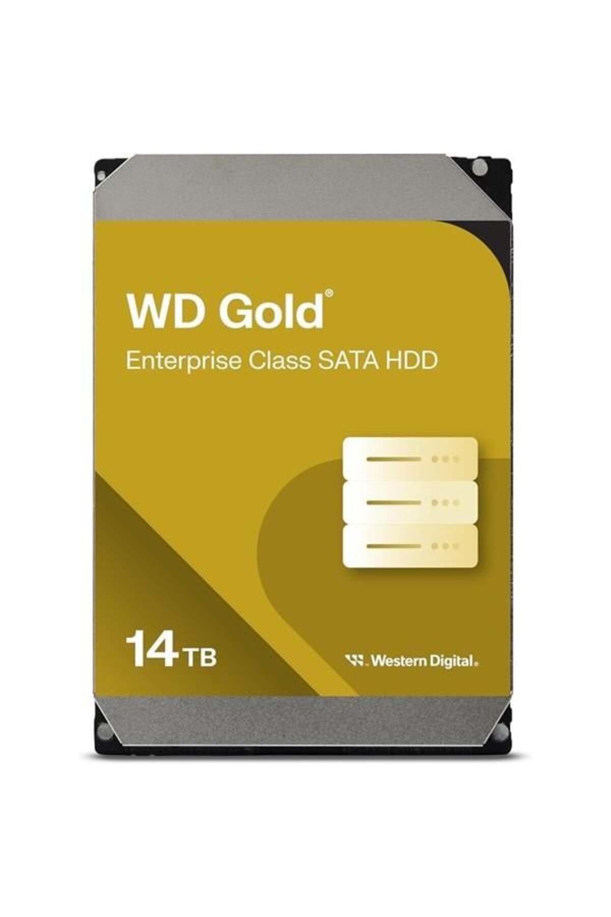 WESTERN DIGITAL WD 14TB GOLD WD142KRYZ 256MB 7200RPM SATA-3 NAS VE GÜVENLİK DİSKİ