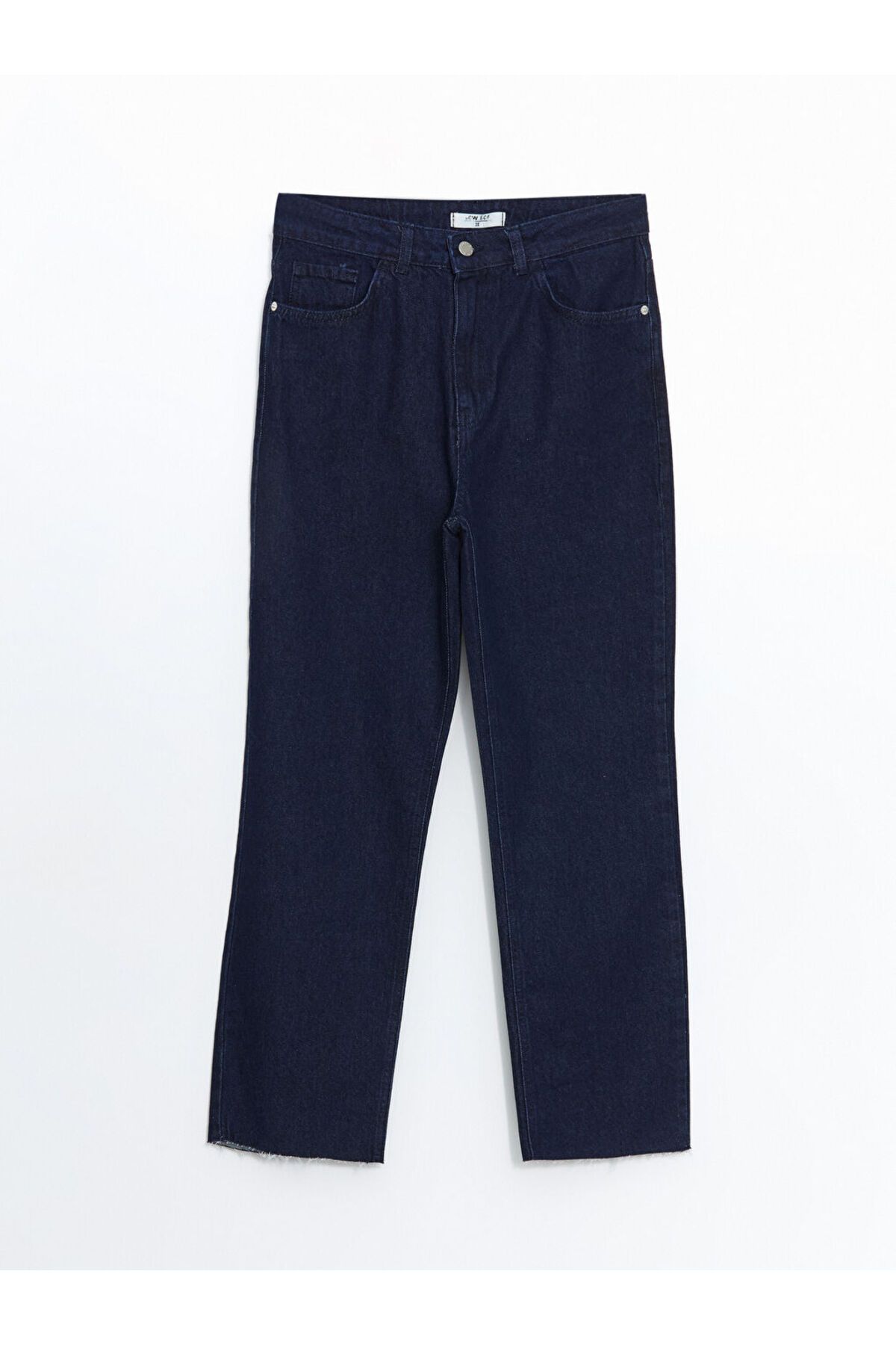 LC Waikiki LCW ECO İndigo Straight Fit Kadın Jean Pantolon