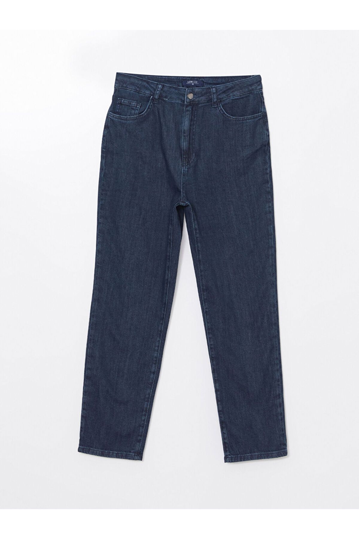 LC Waikiki LCW ECO İndigo Slim Mom Kadın Jean Pantolon