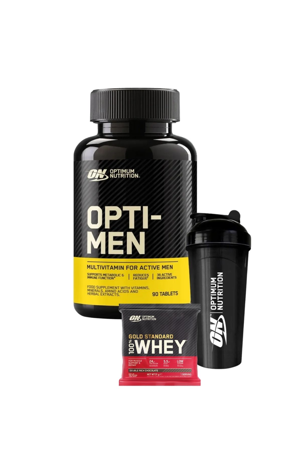 Optimum Nutrition Opti-man-Erkek Multivitamin 90 Tablet 132g Amino Asit , Besin Desteği - Optimum S