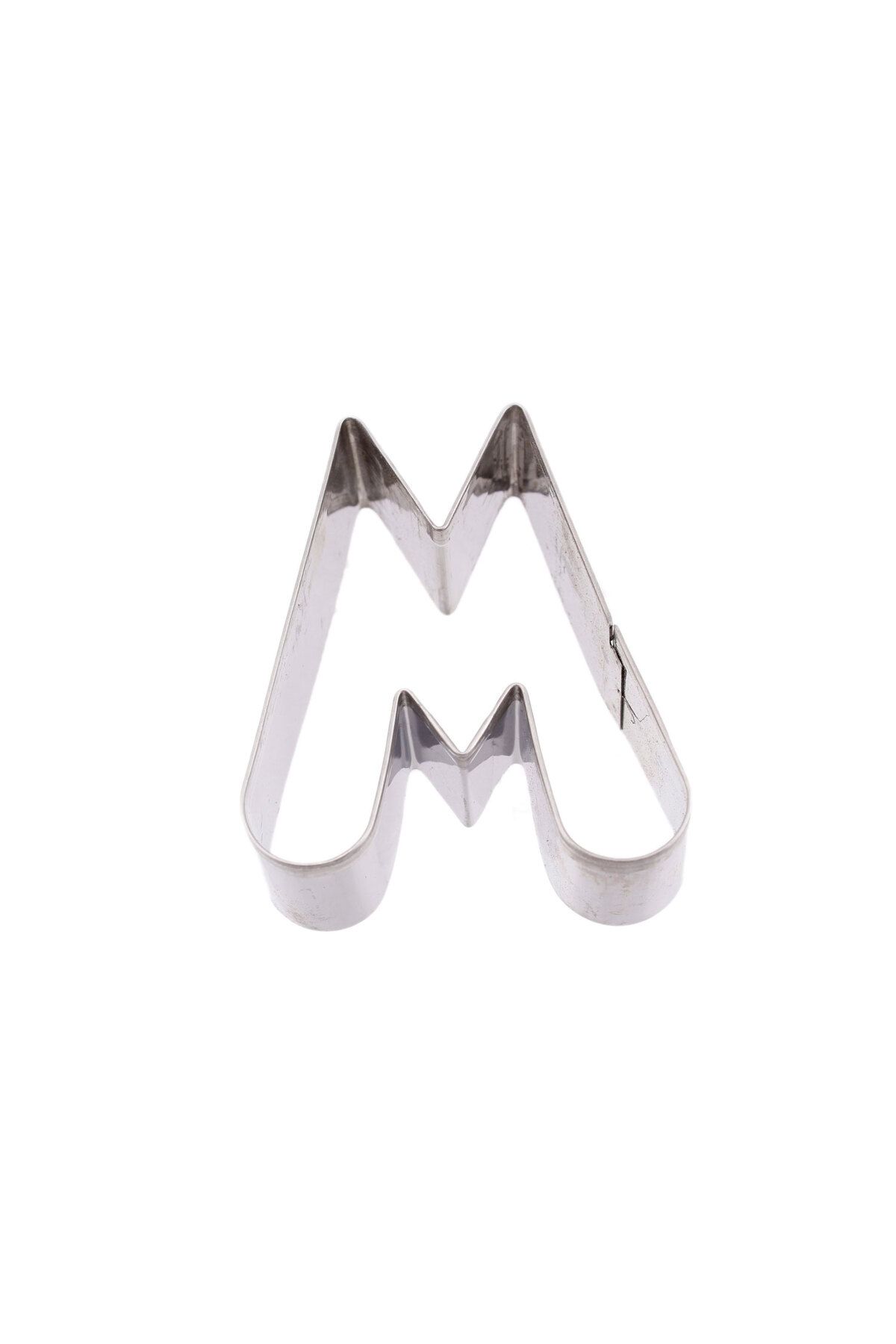 Eminonutoptanci Kek Kurabiye Ve Pasta Kalıbı Metal M Harfİ Büyük Boy Alfabe 8.5 CM