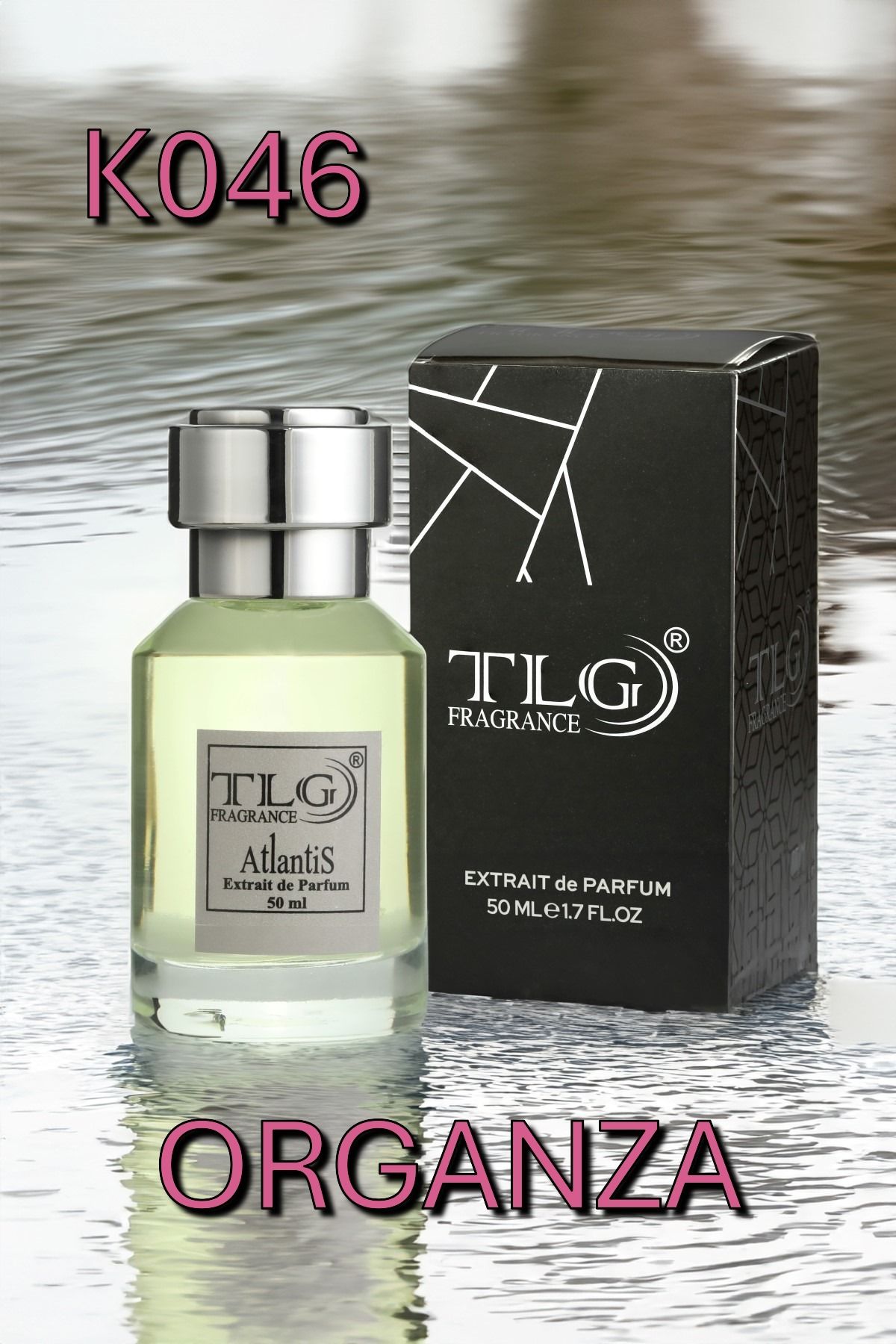 TLG K046 TLG Organza Extrait Kadın Parfümü, 50 ml