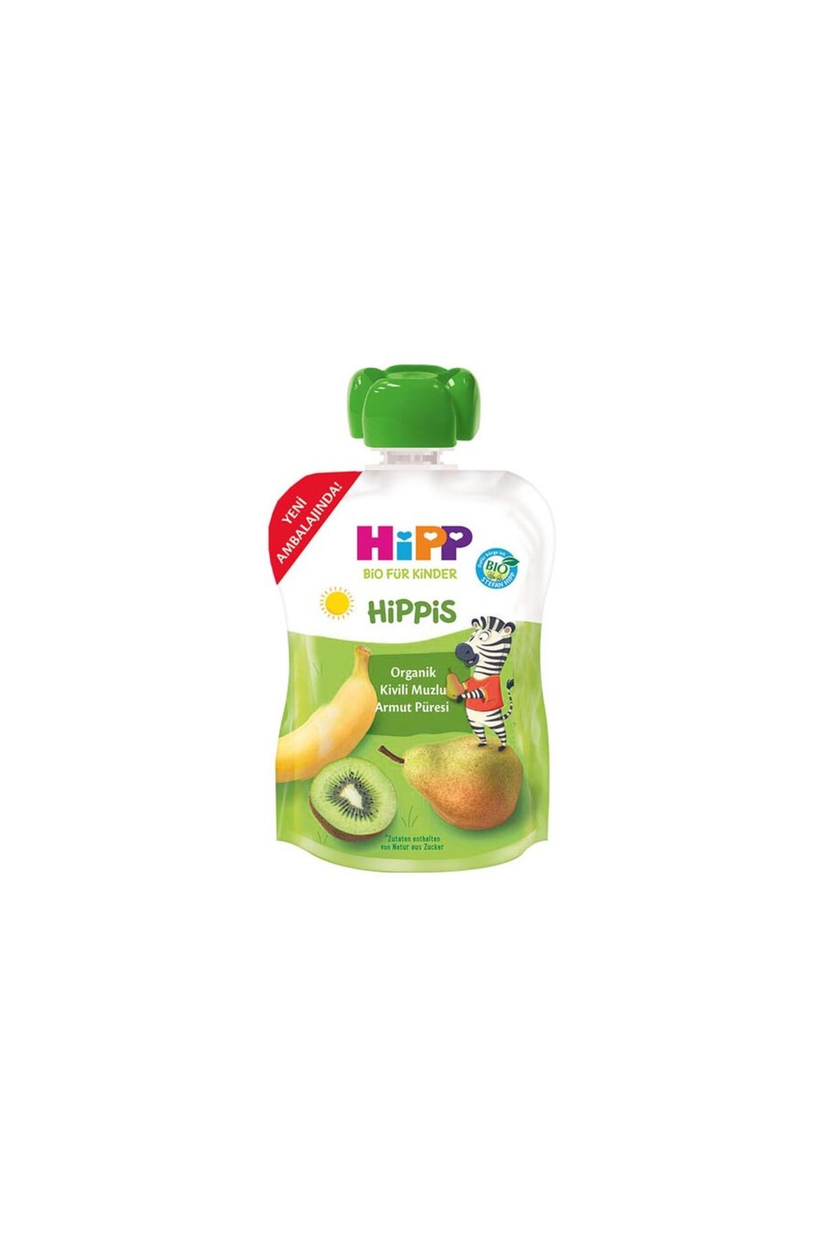 Hipp Organik x 12 Adet Kivili Muzlu Armut Püresi 100gr