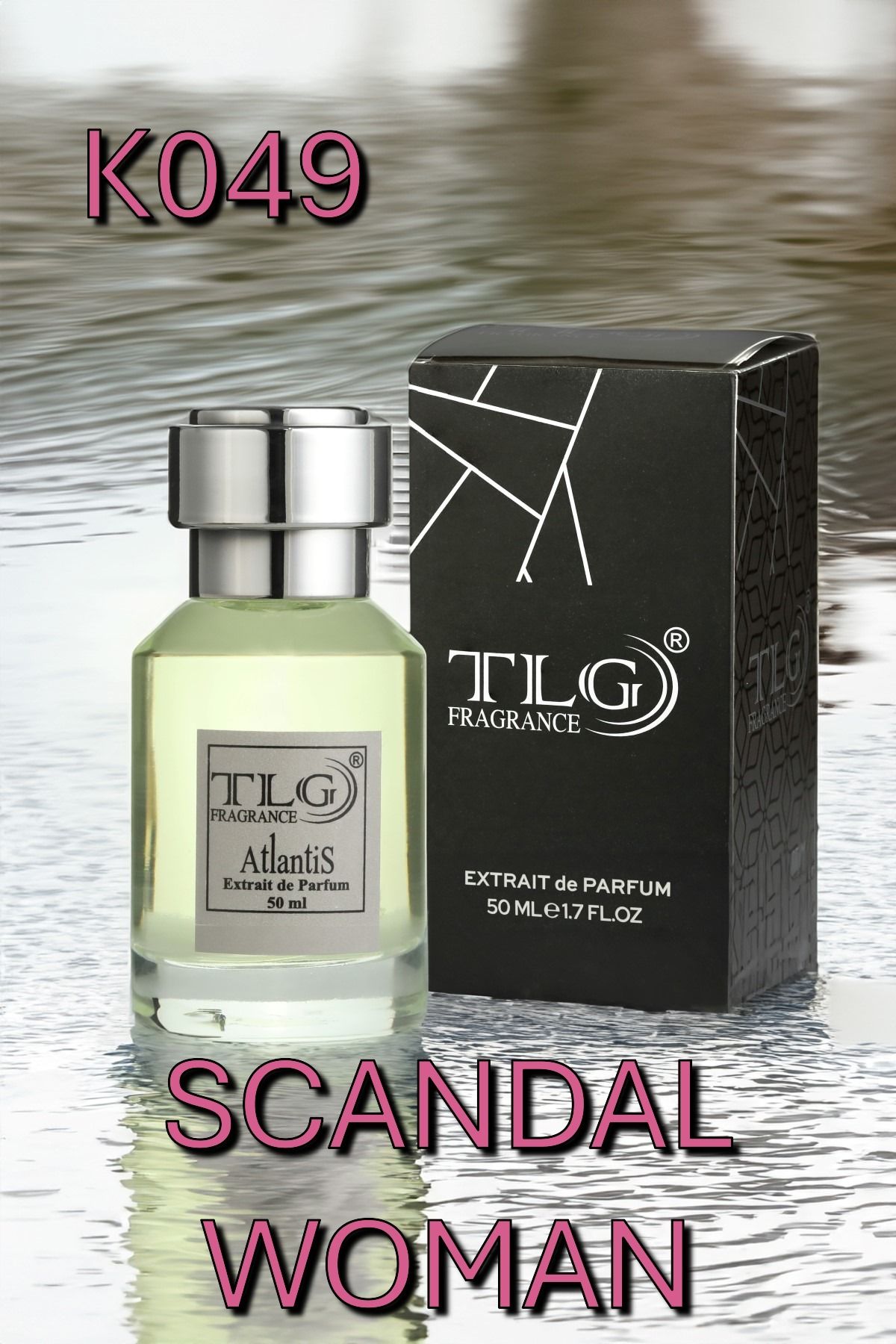 TLG K049 TLG Scandal Extrait Kadın Parfümü, 50 ml