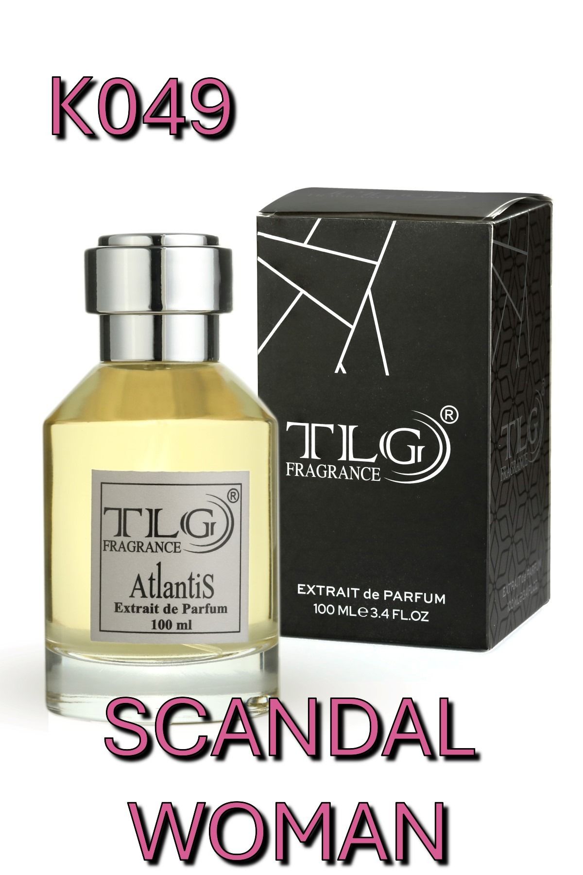 TLG K049 TLG Scandal Extrait Kadın Parfümü, 100 ml