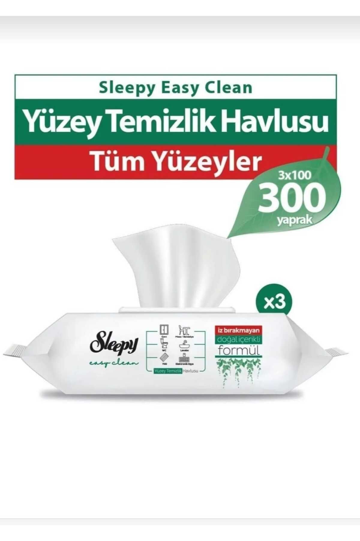 Market Yüzey Temizlik Havlusu 100 Yaprak x 3 adet