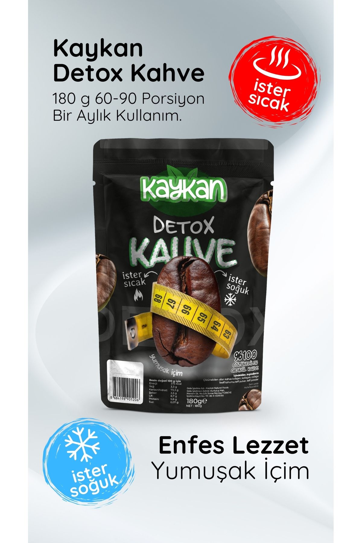 Kaykan Natural Foods Kaykan Detox Kahve