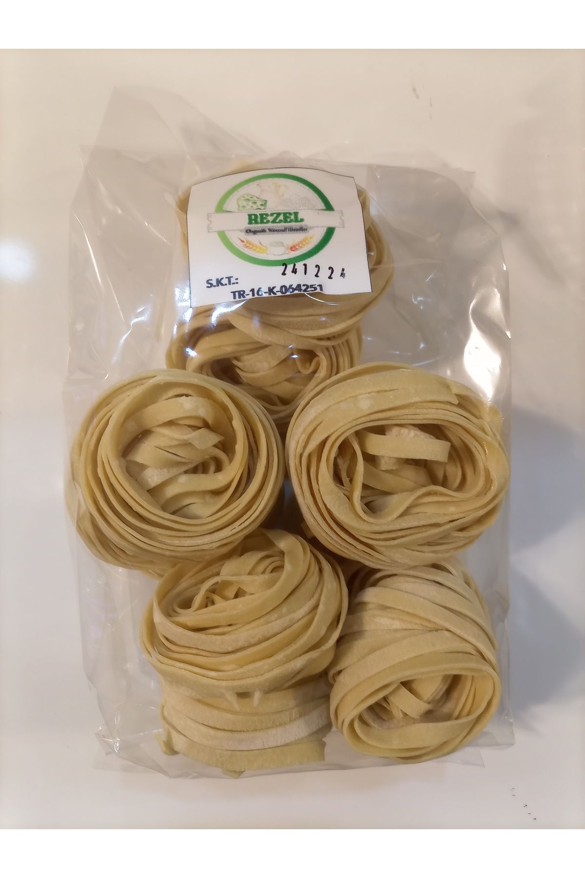 REZEL MANAV EV YAPIMI SADE FETTUCİNNE SPAGETTİ MAKARNA 500GR