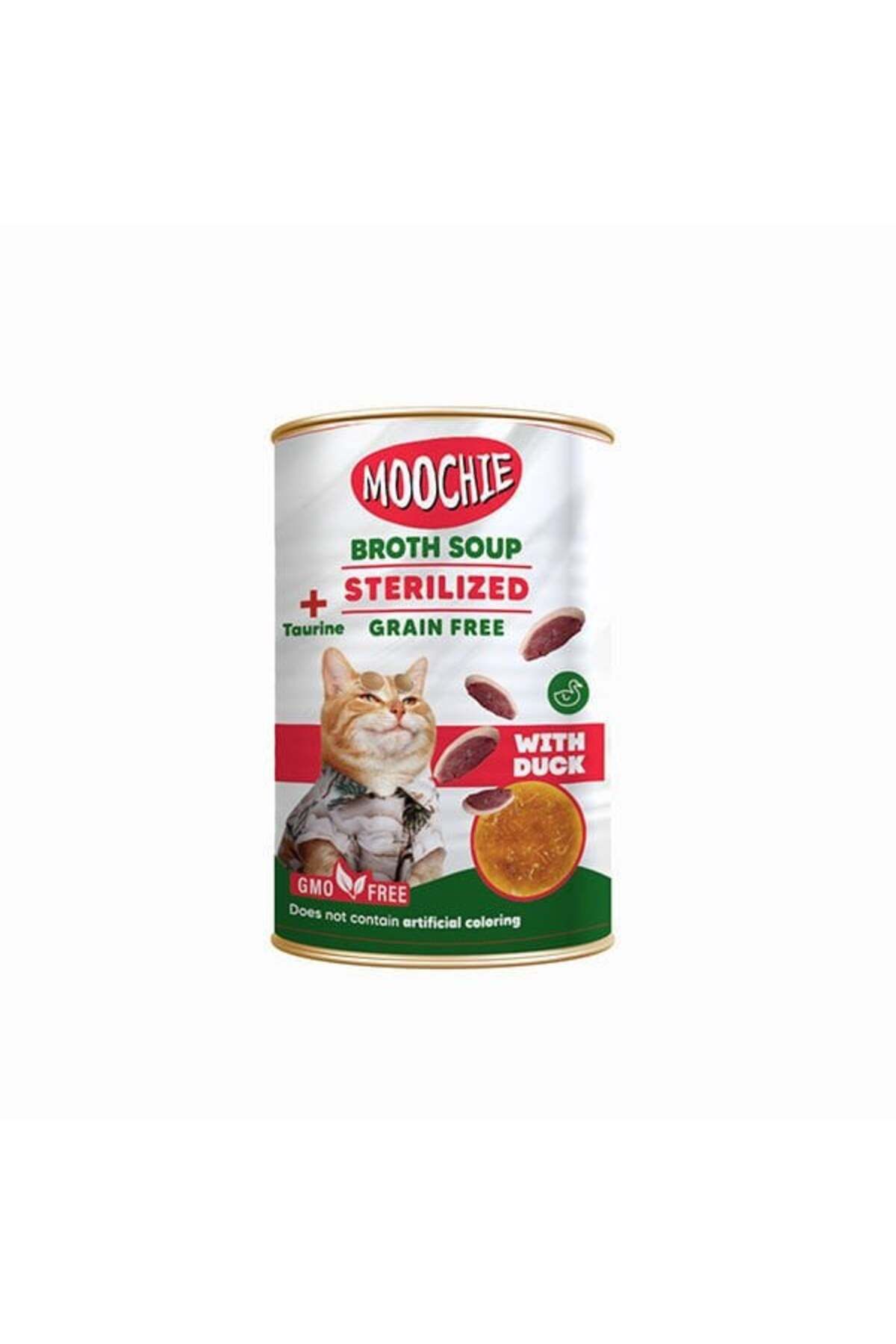 Mochi Moochie Et Suyu İçerisinde Ördekli Çorba Kısır Kedi Ödülü 135 Ml