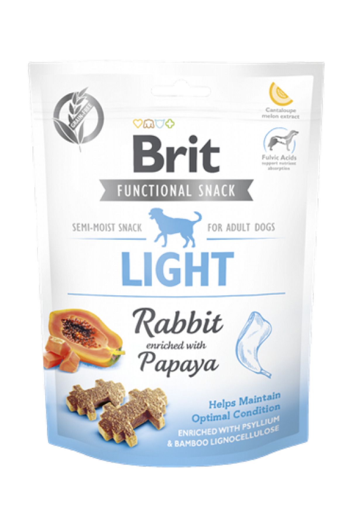 Brit Care 150 gr X 10 ADET İçin, Tahılsız, Tavşan Etli Ve Papayalı, Fonksi 661142