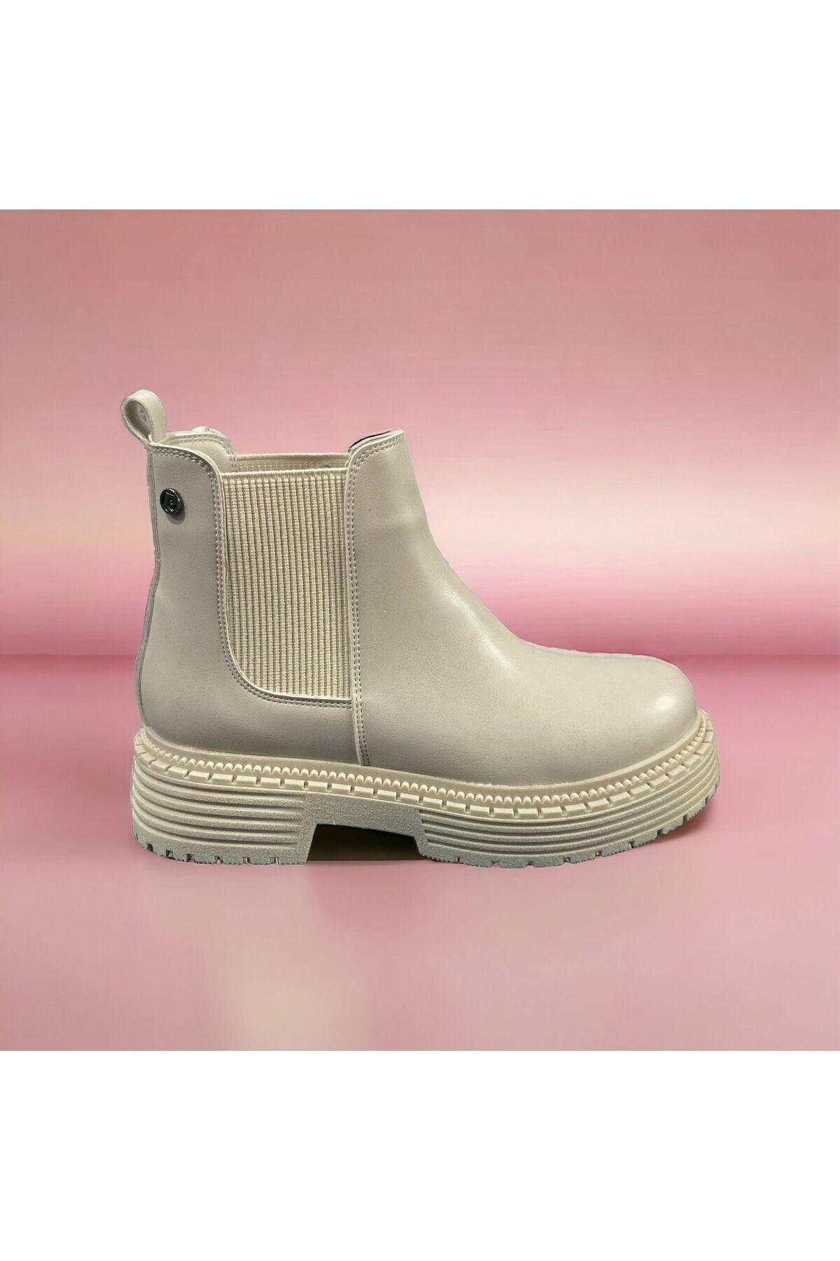 بوت زنانه کرم PC.52414 Pierre Cardin