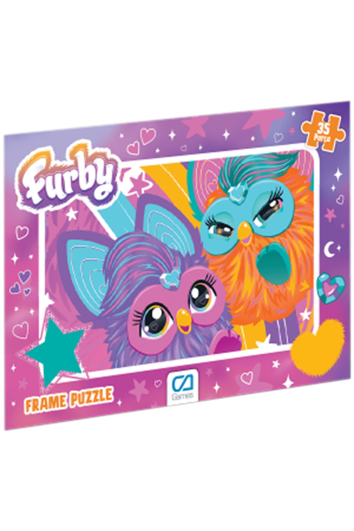 CA Games C&A Games Furby-2 Lisanslı 35 Parça Frame Puzzle