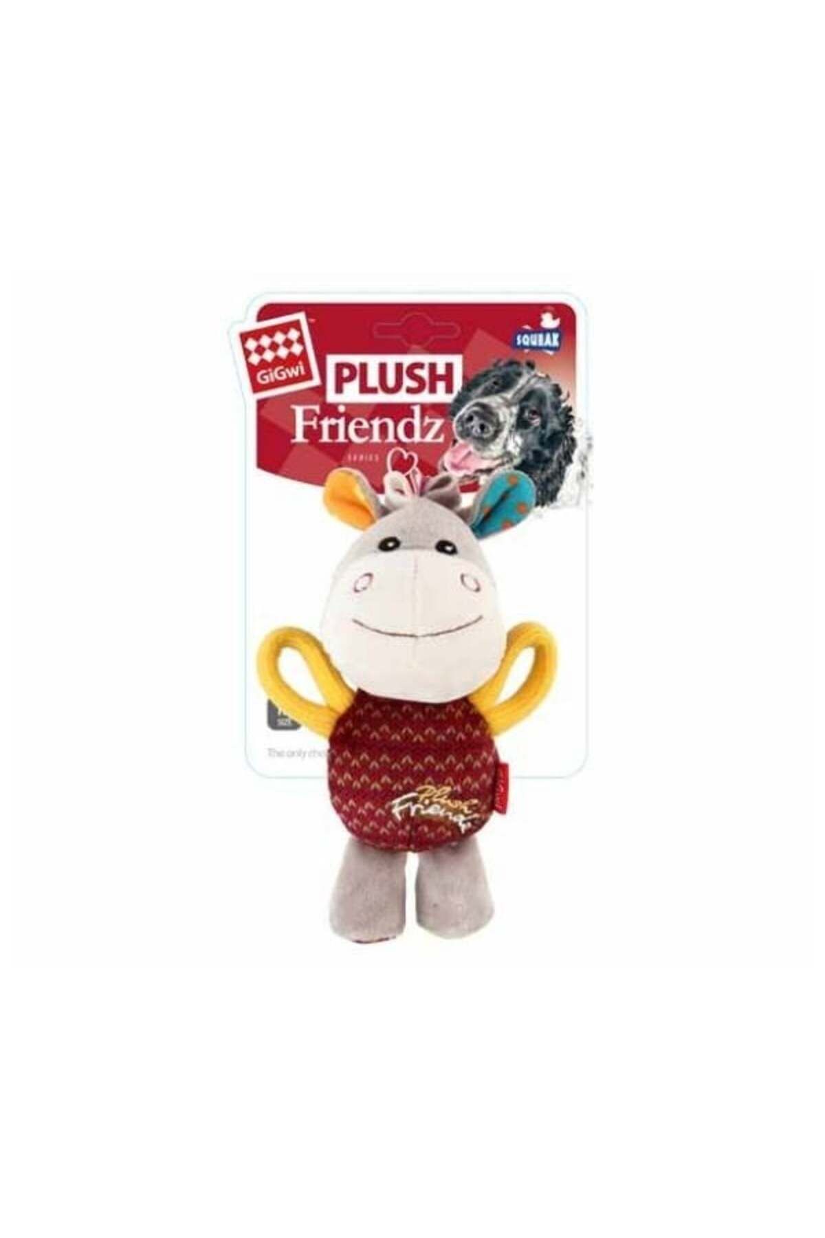 Gimcat Gigwi Plush Friendz Sesli Eşek Peluş Köpek Oyuncağı 15 Cm