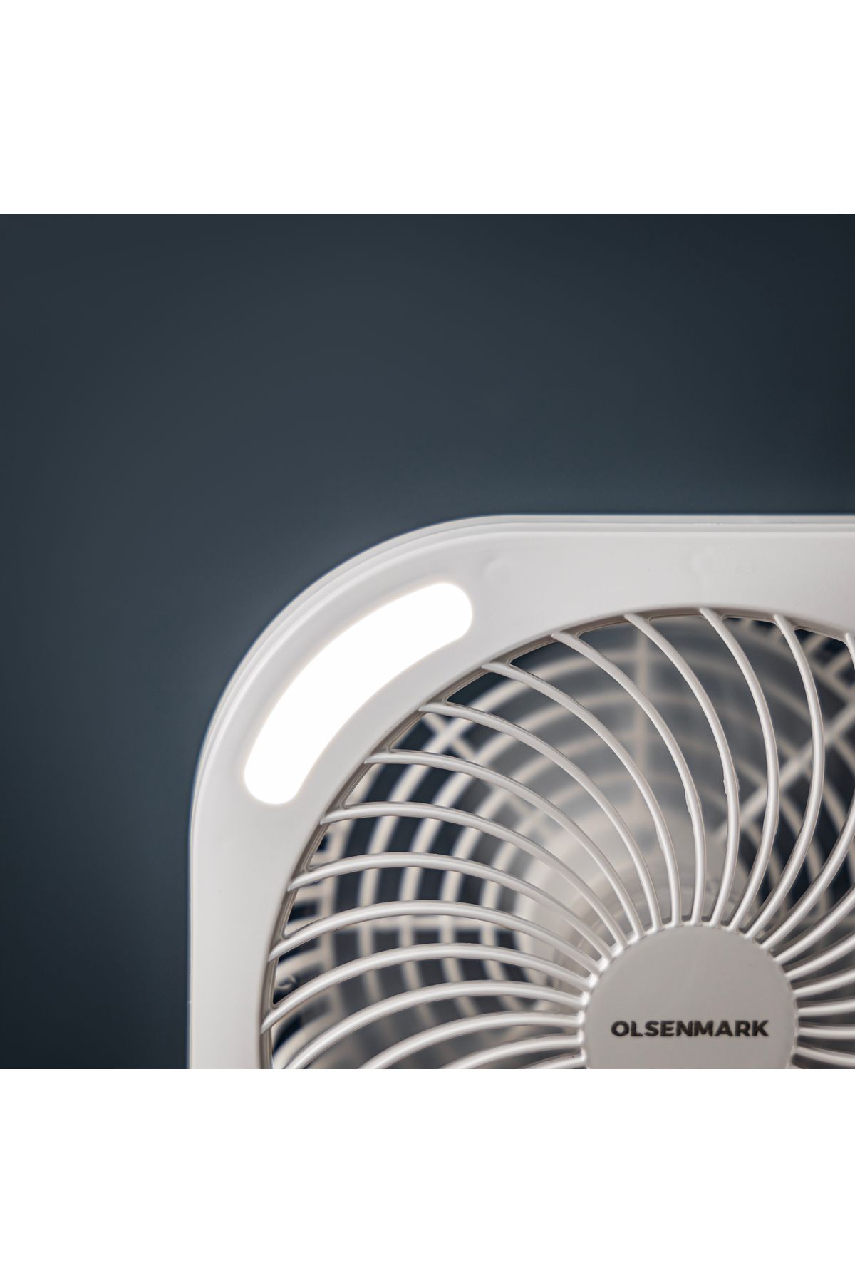 Olsenmark-6" Rechargeable Fan With Led Light Omf1785 Long Working Hours And 3 Wind Speed 5