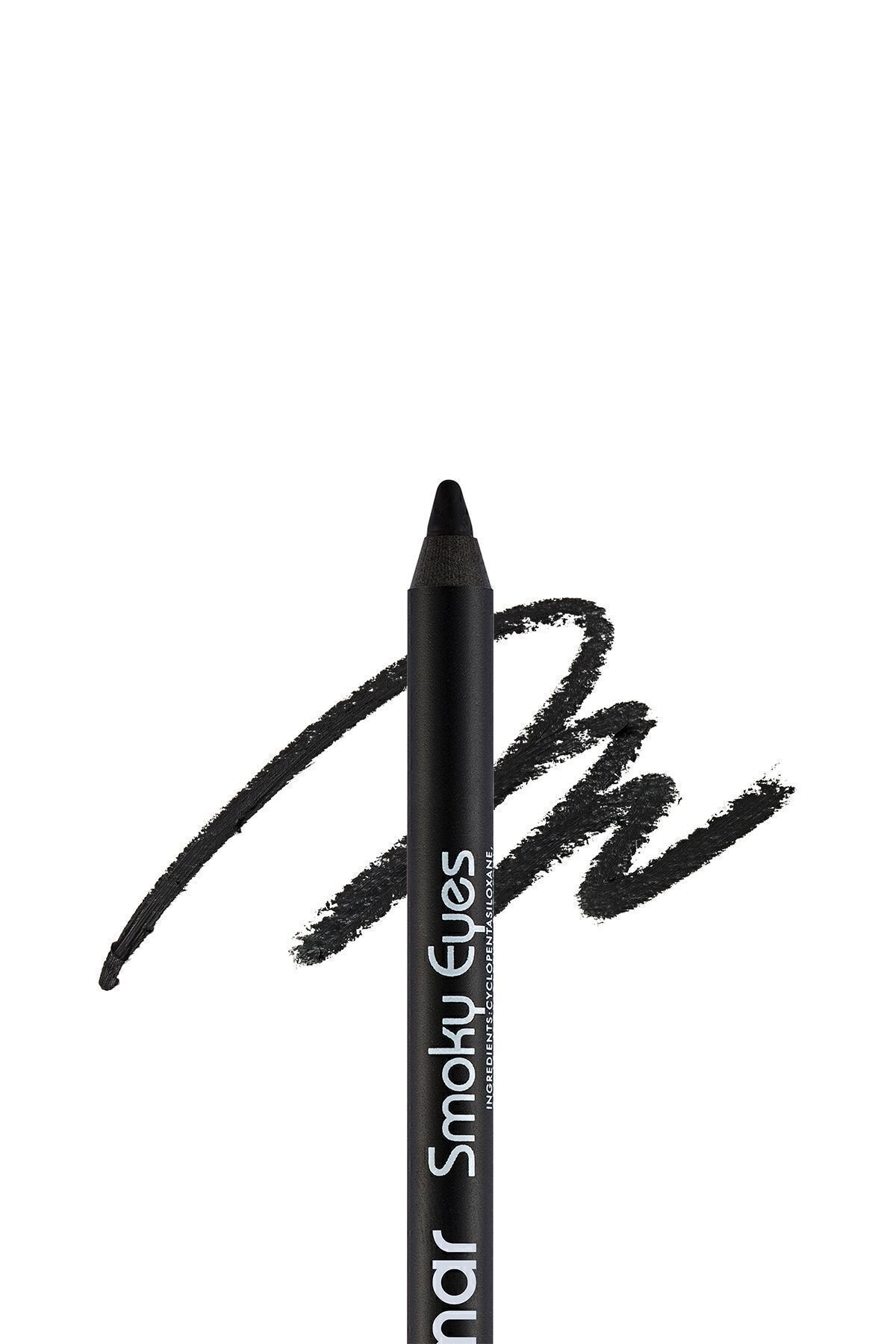 خط چشم Misty Makeup Carbon Black-Smoky Eyes Waterproof Eyes-001 Carbon Black-8690604138128 3
