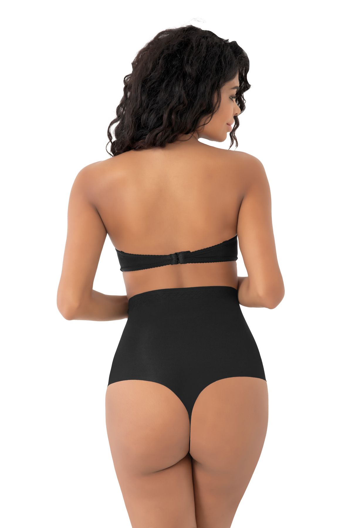 Maison Mila-Women's Laser Cut Non-Slip Slimming String Thong Corset 5