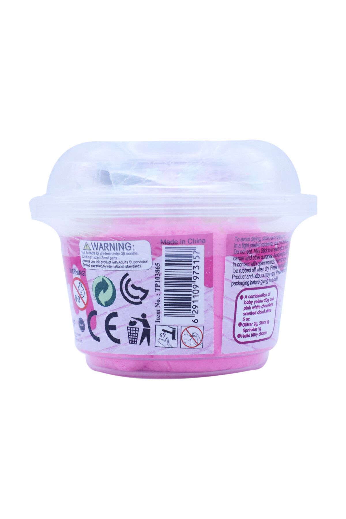 Hello Kitty-SlimeTime Hello Kitty Single Can, Assorted 1 Piece (Style May Vary) 5