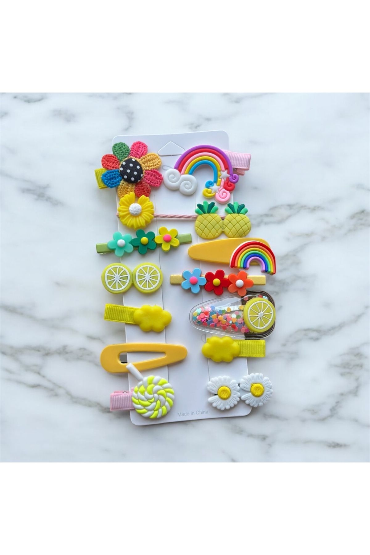 Simsimi Accessories 14 lü kız çocuk toka