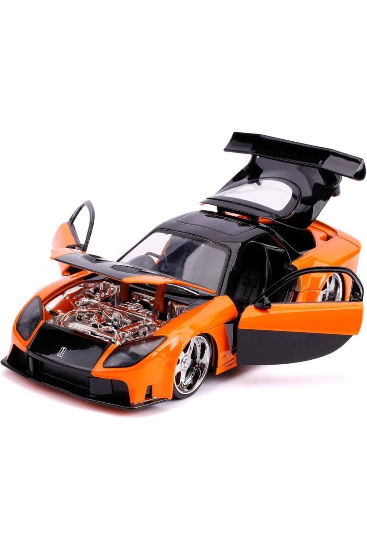 Genel Markalar Fast and Furious Han's Mazda RX-7 1/24 Model Araba