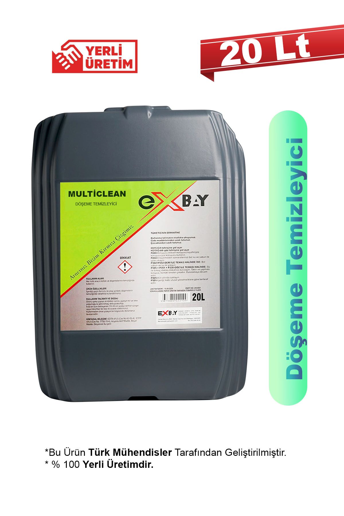 EXBAY Multi Clean - Döşeme Temizleyici 20 Lt