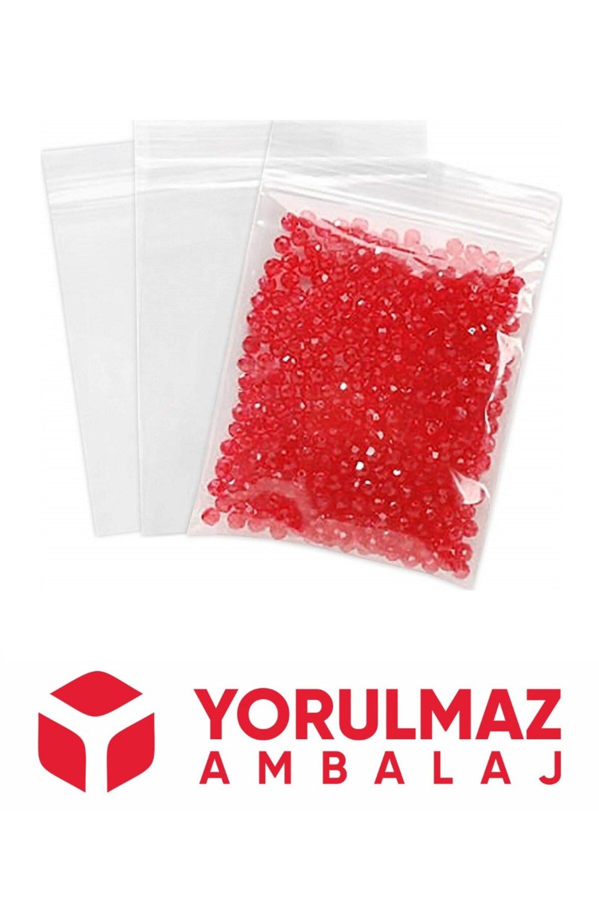 YorulmazAmbalaj 9x11 Kilitli Naylon Torba 100 Lü 1 Paket