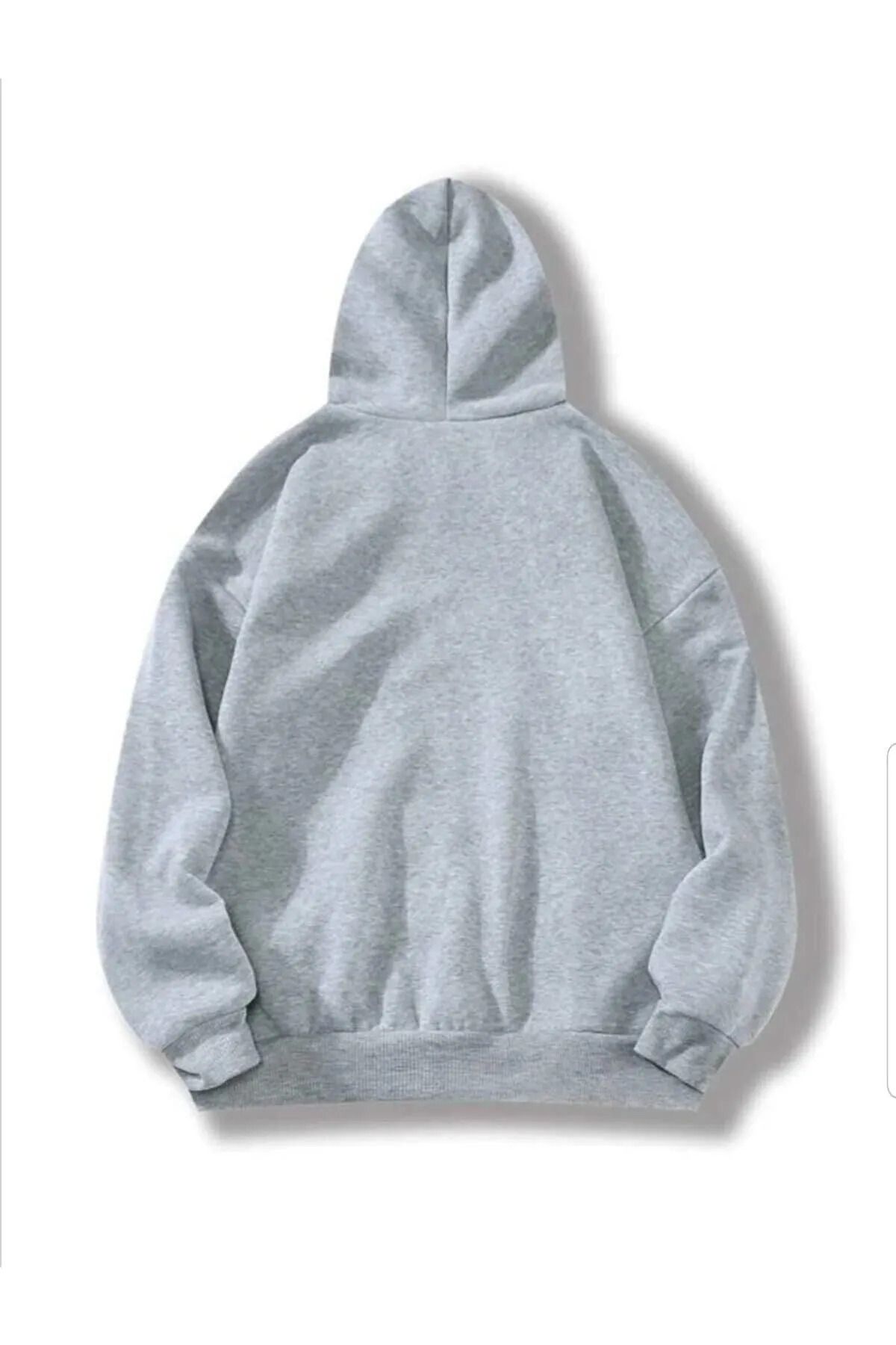 süper tekstil-Unisex Hooded Printed Oversize Tracksuit Set 2