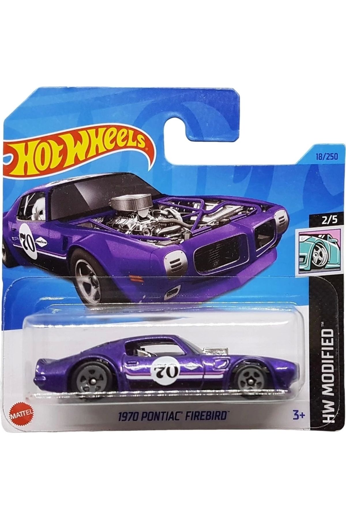 HOT WHEELS Tekli Arabalar 1970 Pontiac Firebird - Hkk49